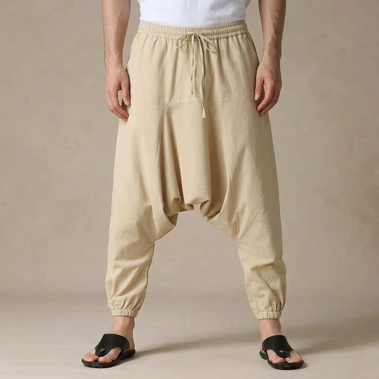 Sarouel-Homme-Decontracte-uni-avec-Coupe-Oversize-picture-1054