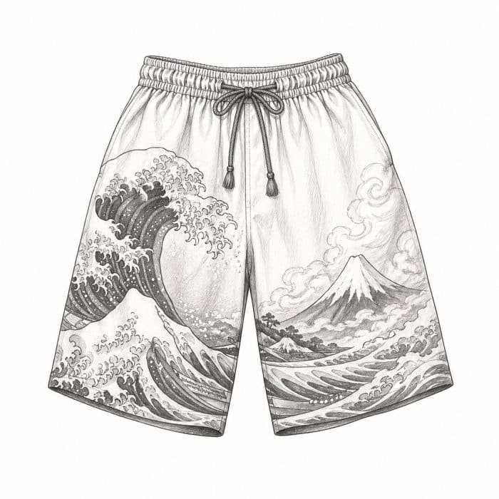 Shorts Japonais