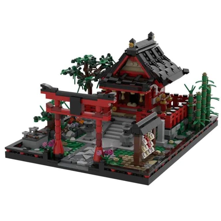 Temple-Japonais-de-Type-Lego-avec-Sanctuaire-et-Torii-de-1303-Pieces-galerie-1635