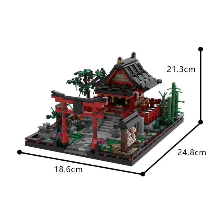 Temple-Japonais-de-Type-Lego-avec-Sanctuaire-et-Torii-de-1303-Pieces-galerie-8342