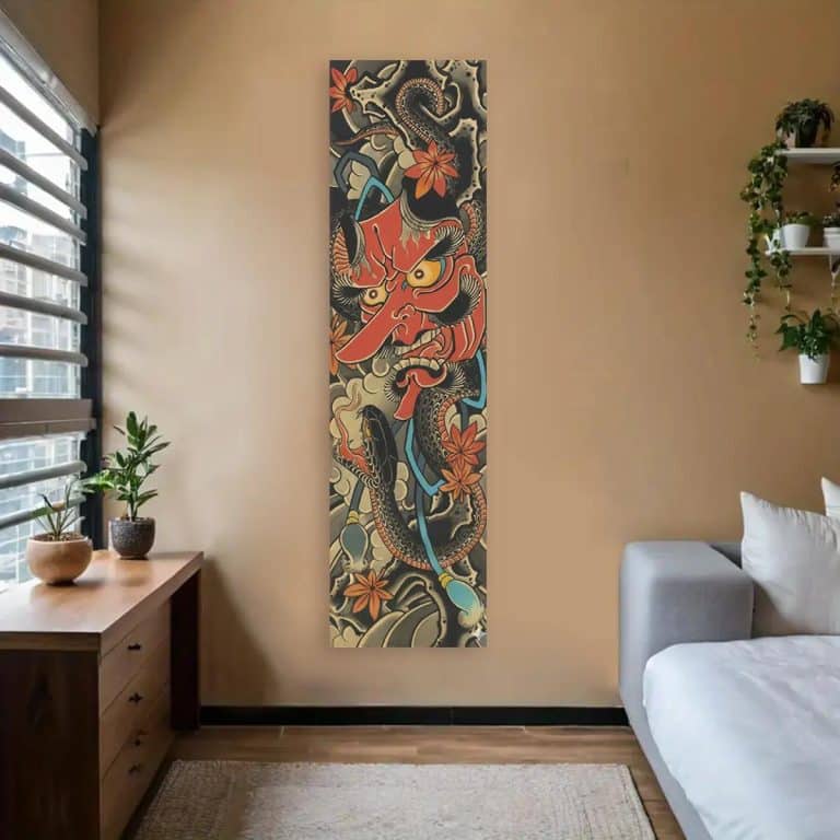 Toile-Murale-Style-Ukiyo-e-avec-Motifs-Dinspiration-Japonaise-galerie-5499