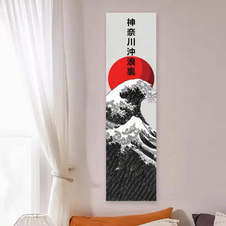 Toile-Murale-Style-Ukiyo-e-avec-Motifs-Dinspiration-Japonaise-galerie-5767