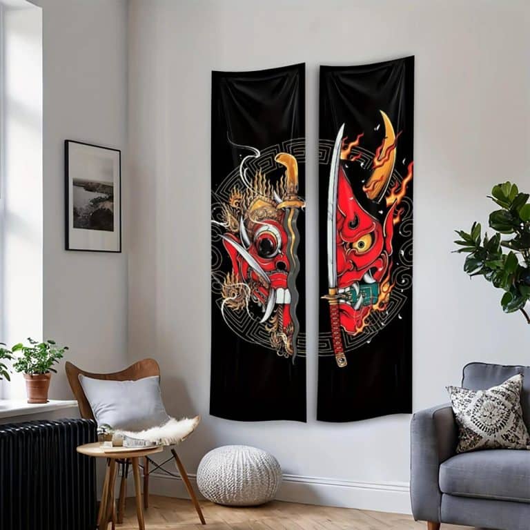 Toile-Murale-Style-Ukiyo-e-avec-Motifs-Dinspiration-Japonaise-galerie-9499