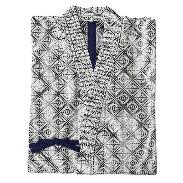 Veste-Kendo-Keikogi-a-Motif-Geometrique-Asanoha-en-Coton-galerie-4427