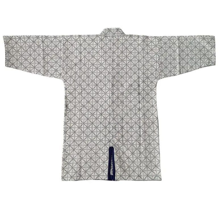 Veste-Kendo-Keikogi-a-Motif-Geometrique-Asanoha-en-Coton-galerie-5865