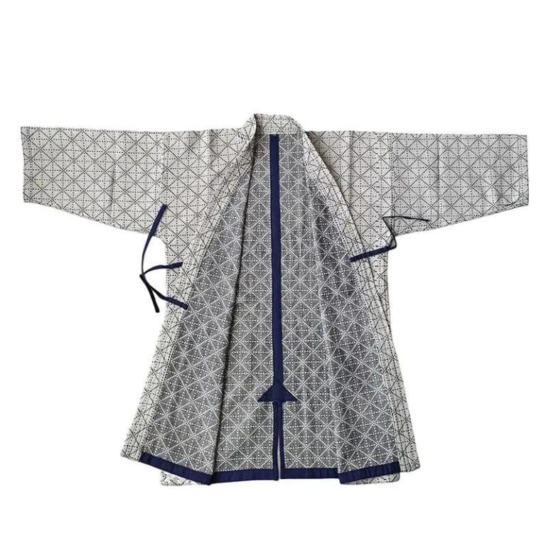 Veste-Kendo-Keikogi-a-Motif-Geometrique-Asanoha-en-Coton-galerie-6503