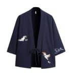 Veste-Kimono-a-Manches-Trois-quarts-avec-Broderies-de-Grues-Japonaises-galerie-7391
