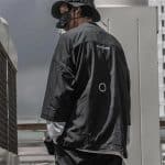 Veste-Kimono-a-Manches-Trois-quarts-avec-Poche-Zippee-galerie-3513