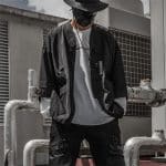 Veste-Kimono-a-Manches-Trois-quarts-avec-Poche-Zippee-galerie-3606