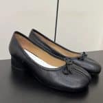 Ballerines-Tabi-Elegantes-a-Talon-bas-en-Simili-cuir-avec-Nud-Decoratif-1