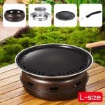 Barbecue-Coreen-Portable-en-Fonte-avec-Grille-et-Accessoires-galerie-6755