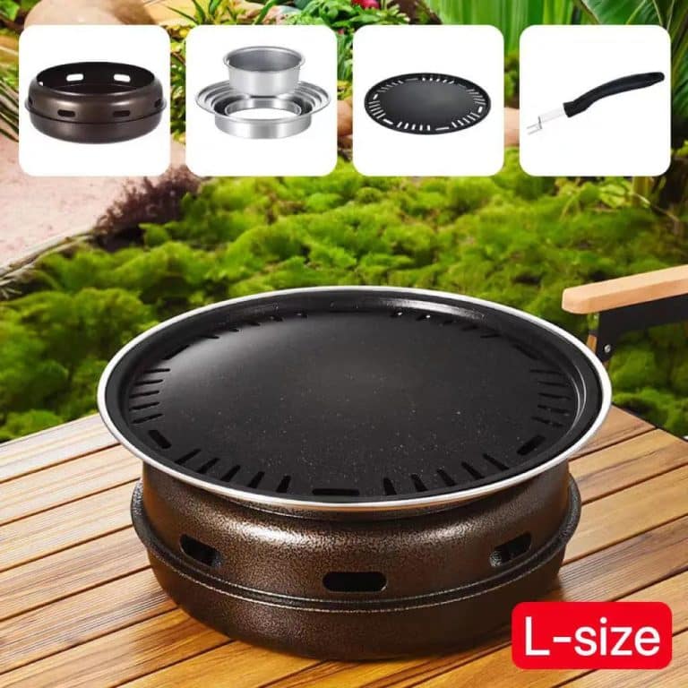 Barbecue-Coreen-Portable-en-Fonte-avec-Grille-et-Accessoires-galerie-6755