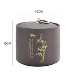 Boite-a-the-Japonaise-en-Ceramique-avec-Decor-Dore-Grave-galerie-6567