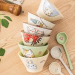 Bol-Japonais-en-Ceramique-a-Motifs-Danimaux-Kawaii-pour-Soupe-et-Nouilles-galerie-2545
