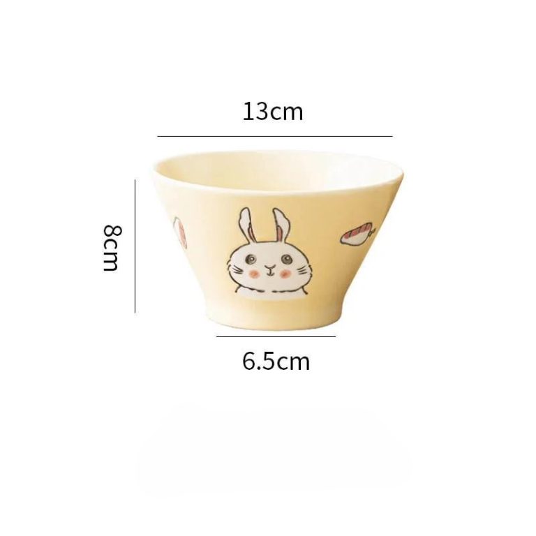 Bol-Japonais-en-Ceramique-a-Motifs-Danimaux-Kawaii-pour-Soupe-et-Nouilles-galerie-5192