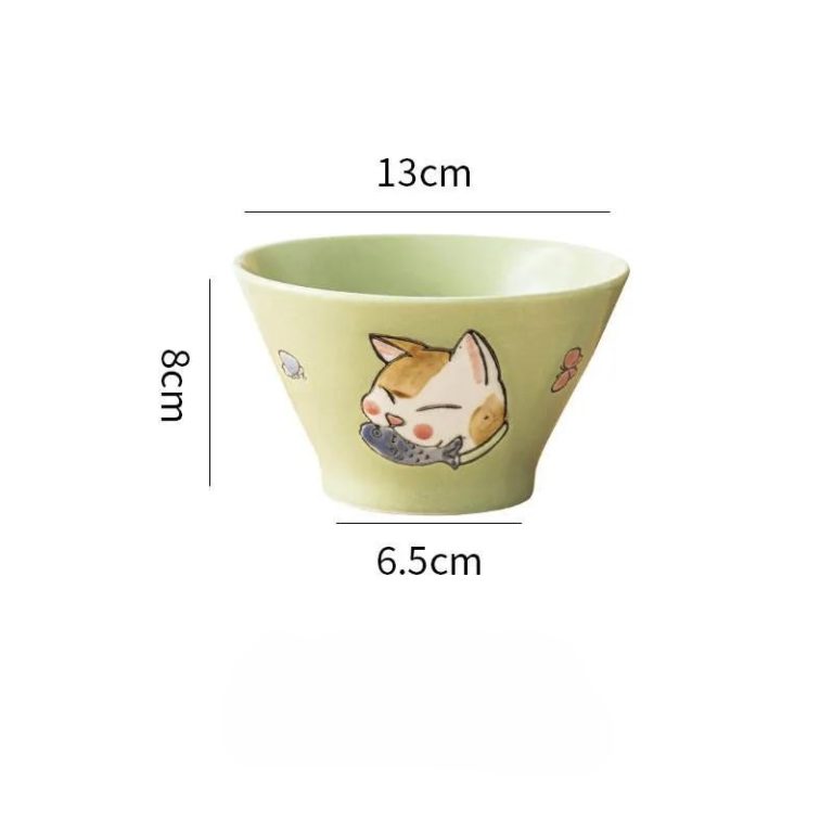 Bol-Japonais-en-Ceramique-a-Motifs-Danimaux-Kawaii-pour-Soupe-et-Nouilles-galerie-5508