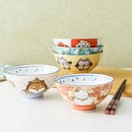 Bol-Japonais-en-Ceramique-avec-Motifs-Danimaux-Kawaii-galerie-5460
