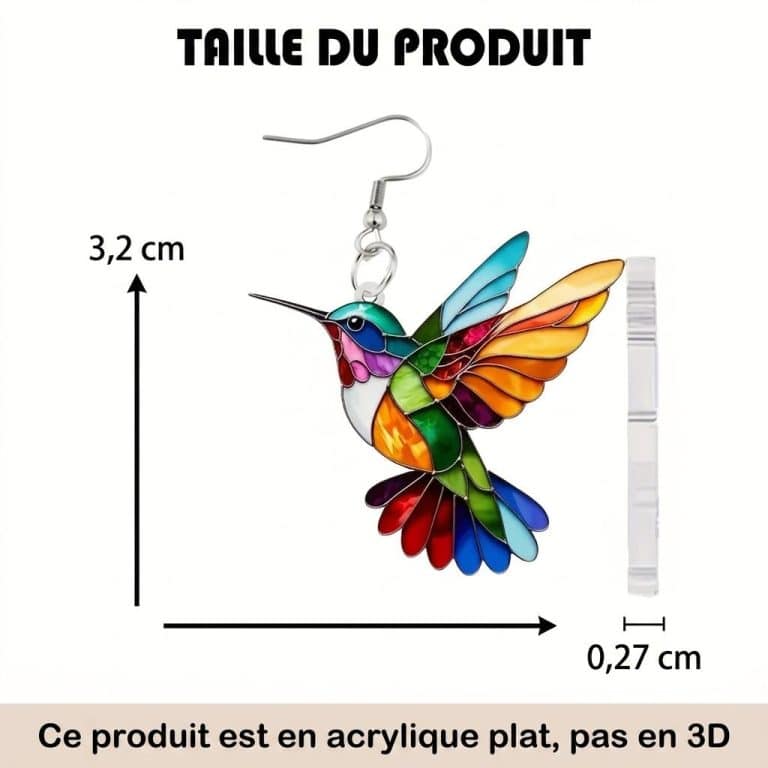 Boucles-Doreilles-Pendantes-en-Forme-de-Colibri-Multicolore-technique-2629