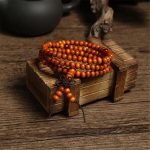 Bracelet-Mala-de-Perles-en-Bois-avec-Cordon-Ajustable-galerie-1938