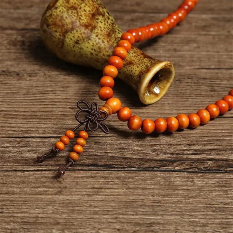 Bracelet-Mala-de-Perles-en-Bois-avec-Cordon-Ajustable-galerie-9897