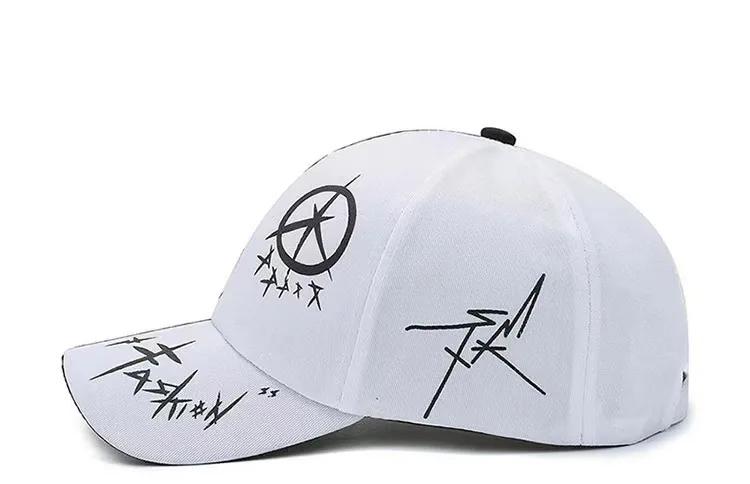 Casquette de baseball streetwear à motifs graphiques