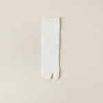 Chaussettes Tabi japonaises en coton mi-mollet - Blanc