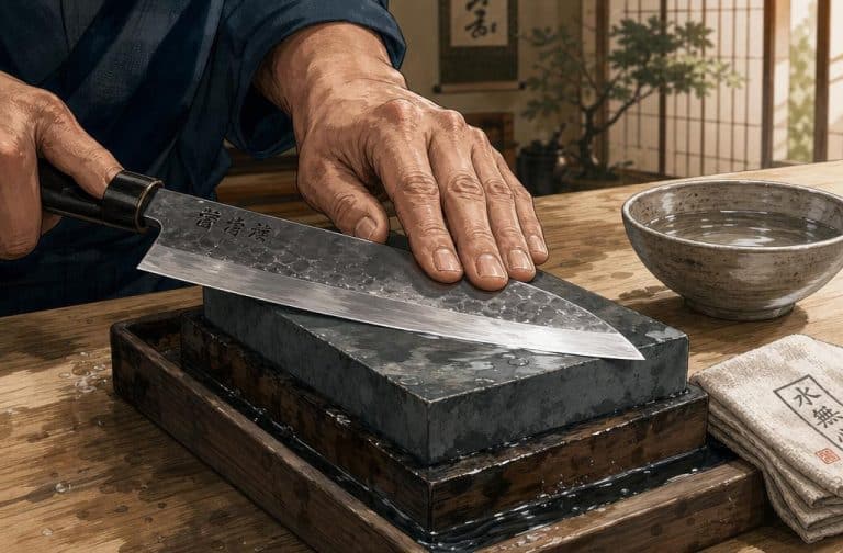 Comment Aiguiser un Couteau Japonais : La Méthode Traditionnelle Expliquée pas à pas