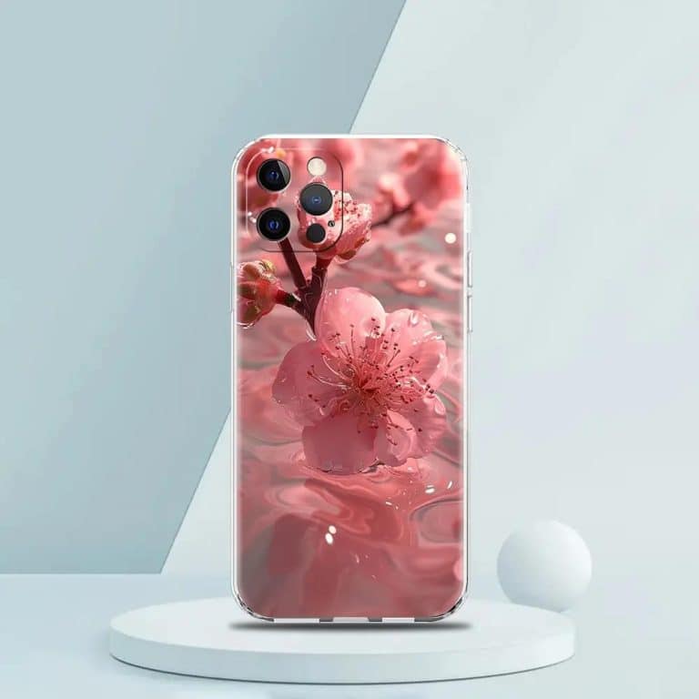 Coque-Souple-pour-Iphone-avec-Motifs-Floraux-de-Cerisier-Roses-Dinspiration-Japonaise-galerie-6728