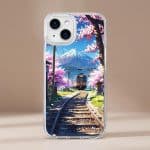 Coque de Protection pour Iphone avec Motifs de Paysages Japonais du Mont Fuji - 1 - picture 8352