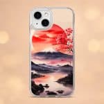 Coque de Protection pour Iphone avec Motifs de Paysages Japonais du Mont Fuji - 7 - picture 4202