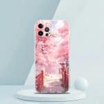 Coque-pour-Iphone-avec-Paysage-Japonais-Printanier-aux-Cerisiers-en-Fleurs-et-Torii-galerie-4397