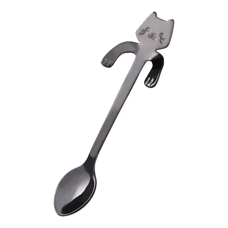 Cuillere-a-Cafe-de-Chat-en-Acier-Inoxydable-a-Suspendre-galerie-4751