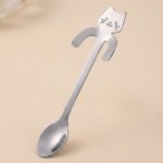 Cuillere-a-Cafe-de-Chat-en-Acier-Inoxydable-a-Suspendre-picture-1169