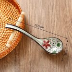 Cuillere-a-Soupe-Japonaise-en-Ceramique-Ornee-de-Decors-Floraux-et-Naturels-galerie-6638