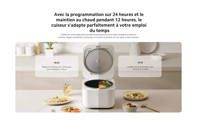 Cuiseur-a-riz-Multifonction-Xiaomi-de-4-l-pour-3-a-4-Personnes-avec-Cuisson-Rapide-en-30-Minutes-galerie-8987