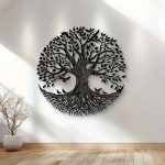 Decoration-Murale-Darbre-de-vie-en-Metal-Noir-mat-Ajoure-galerie-7243