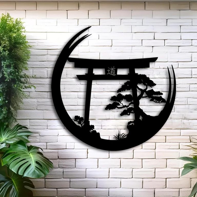 Decoration-Murale-Japonaise-en-Metal-avec-Torii-et-Bonsai-Ajoures-galerie-5467