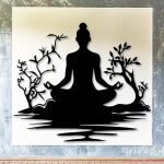 Decoration-Murale-Metal-zen-avec-Silhouette-de-Meditation-galerie-7668