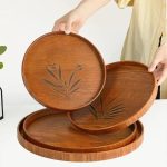 Grand-Plateau-en-Bois-a-Motif-Floral-Grave-Style-Japonais-galerie-9691