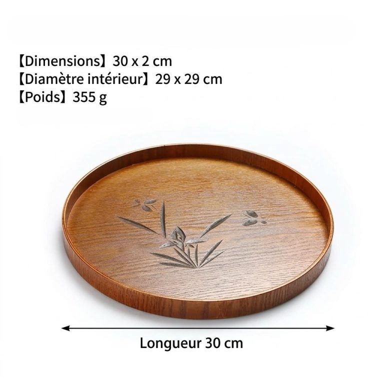 Grand-Plateau-en-Bois-a-Motif-Floral-Grave-Style-Japonais-technique-4923