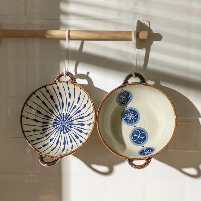 Grand-bol-Ramen-Japonais-en-Ceramique-a-Motifs-Floraux-et-Anses-Laterales-galerie-5456