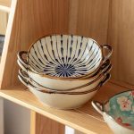 Grand-bol-Ramen-Japonais-en-Ceramique-a-Motifs-Floraux-et-Anses-Laterales-galerie-6948