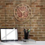 Horloge-Murale-Darbre-de-vie-en-Bois-Ajoure-galerie-6931