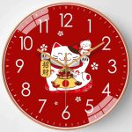 Horloge-Murale-Design-de-Chat-Maneki-neko-Decorative-galerie-3860