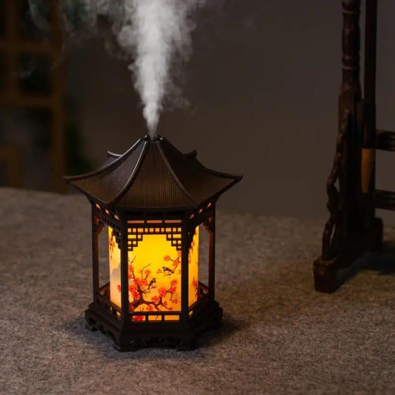 Lampes diffuseur d'huiles essentielles en lanterne de pagode japonaise