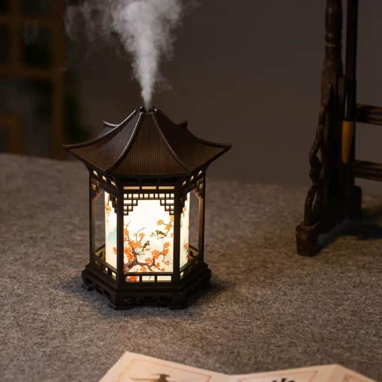 Lampes diffuseur d'huiles essentielles en lanterne de pagode japonaise