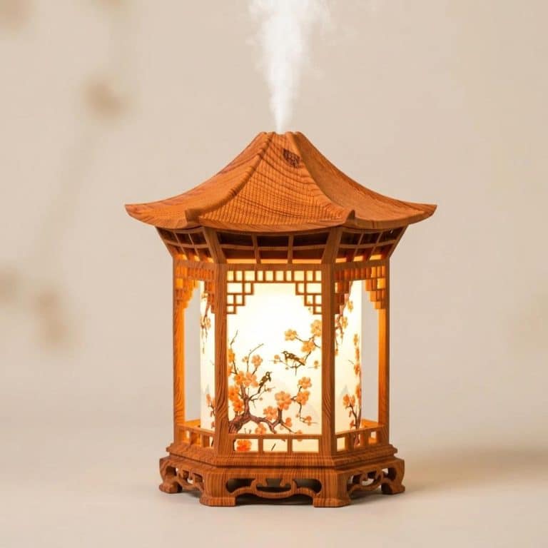 Lampes diffuseur d'huiles essentielles en lanterne de pagode japonaise