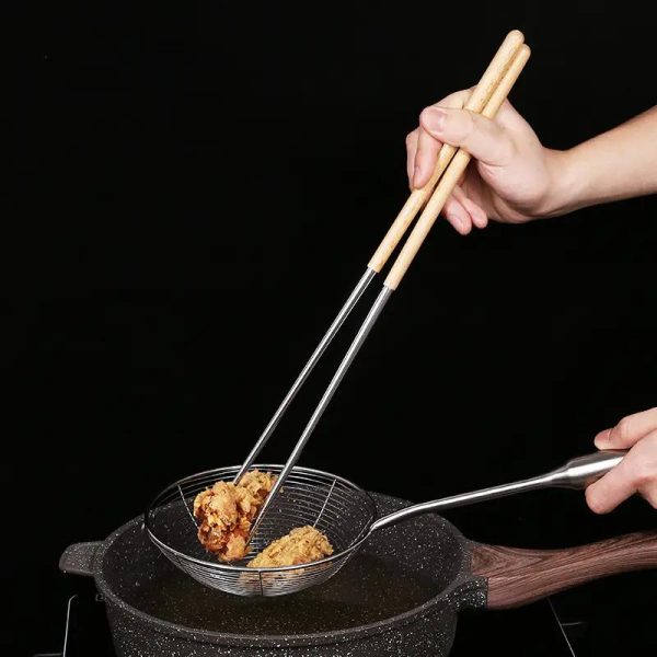Longues baguettes japonaises saibashi pour cuisiner