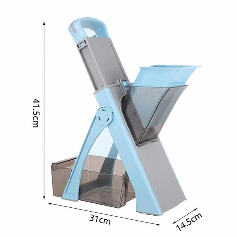 Mandoline-Multifonction-Pliable-avec-6-Types-de-Coupe-et-Systeme-de-Securite-Integre-technique-5329