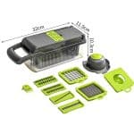 Mandoline-de-Cuisine-12-en-1-avec-7-Lames-Interchangeables-pour-Couper-Raper-et-Emincer-technique-5929